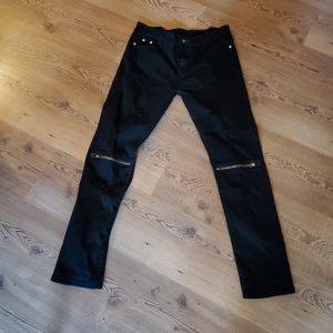 Fredd Marshall  black jeans size 16